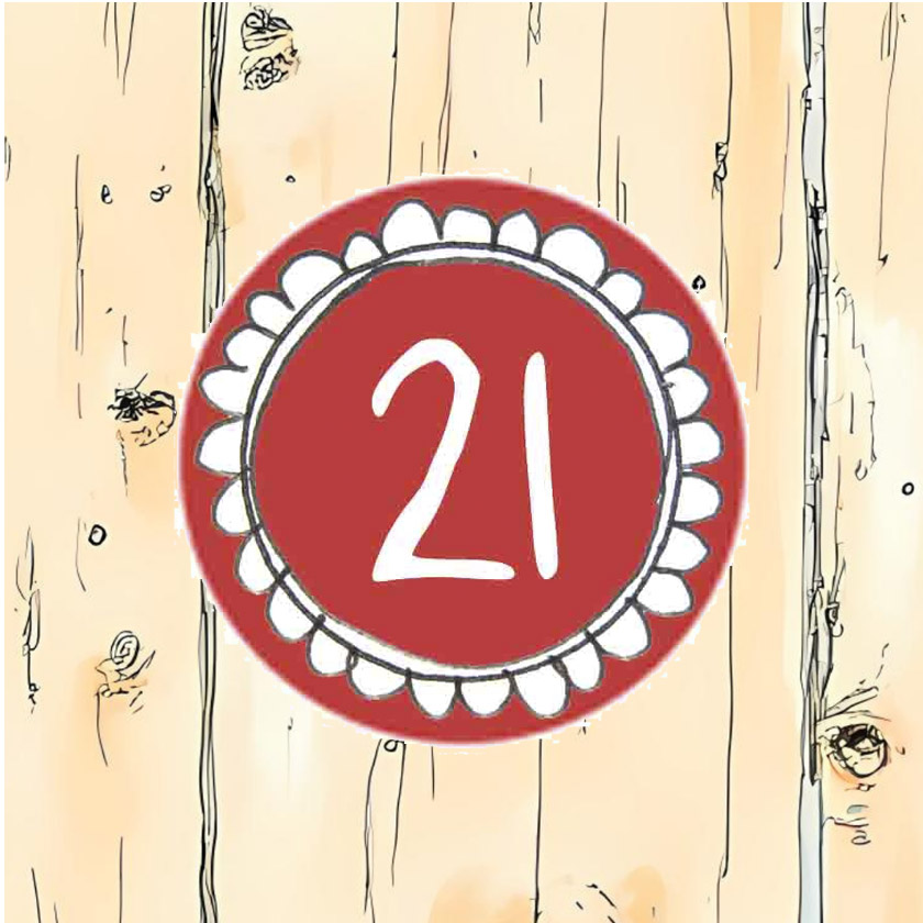 Adventskalendertürchen Nummer 21