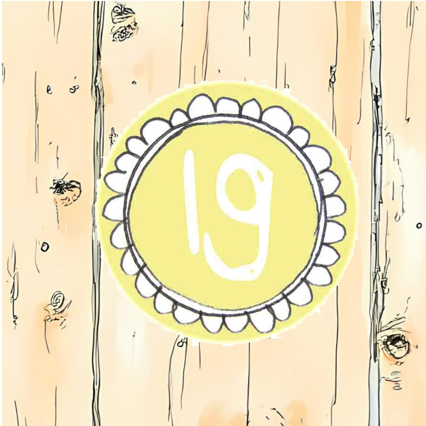 Adventskalendertürchen Nummer 19