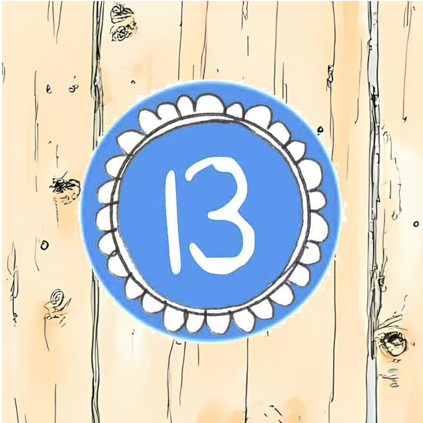 Adventskalendertürchen Nummer 13