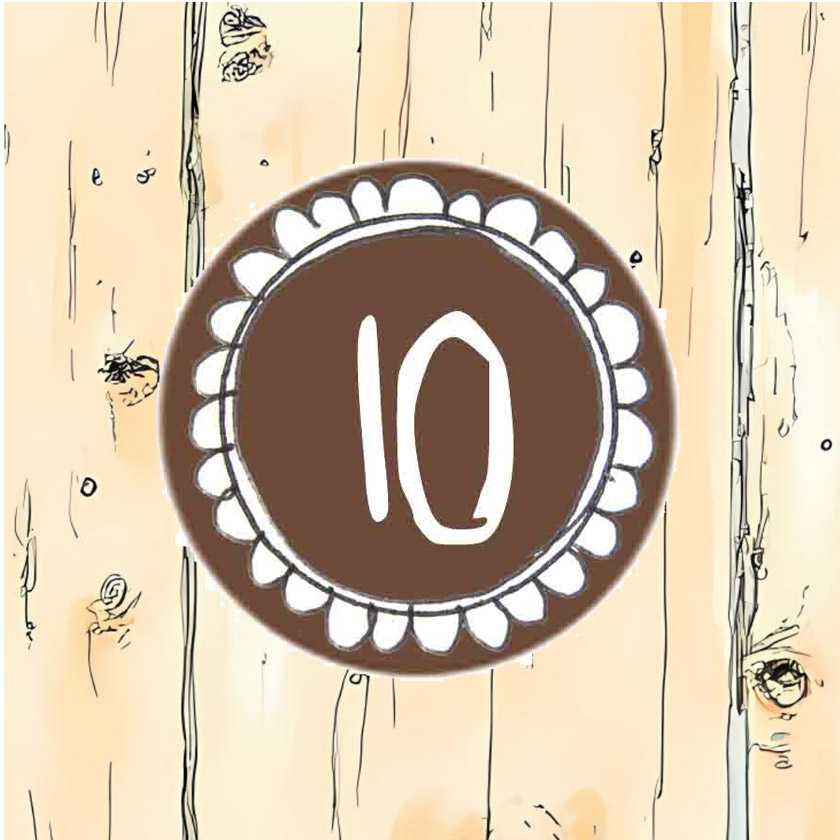 Adventskalendertürchen Nummer 10