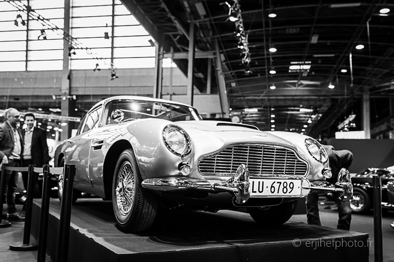rétromobile 2017, automobile, auto ancienne, auto vintage, salon de la voiture ancienne, paris, portes de versailles, aston martin, james bond, rachel jabot ferreiro, erjihef photo