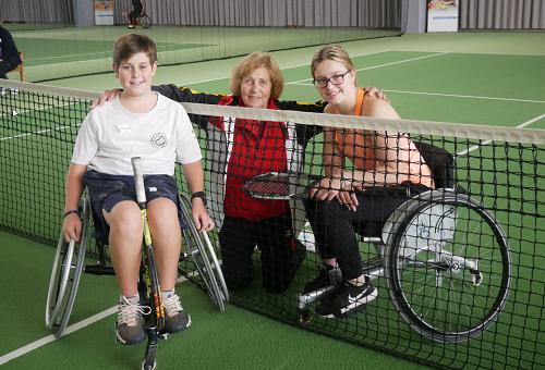 Christel Kohler, Joana Reimbach und Christian Möller