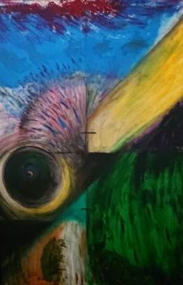 Nature in Motion  (120x80x1,5 cm, Öl auf Leinwand)