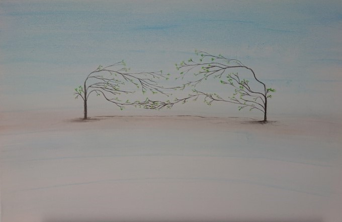True Love  (60x40x1,5cm, Oil on canvas)
