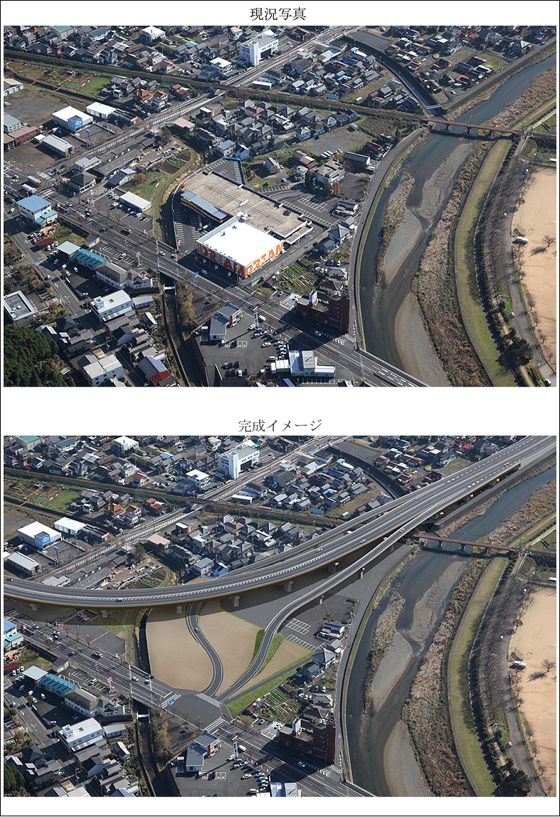 道路CGパース　road perspective, photo montage