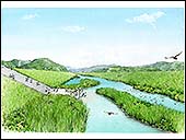 護岸改修イメージパース