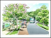 道路イラスト