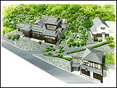 文化財建築パース