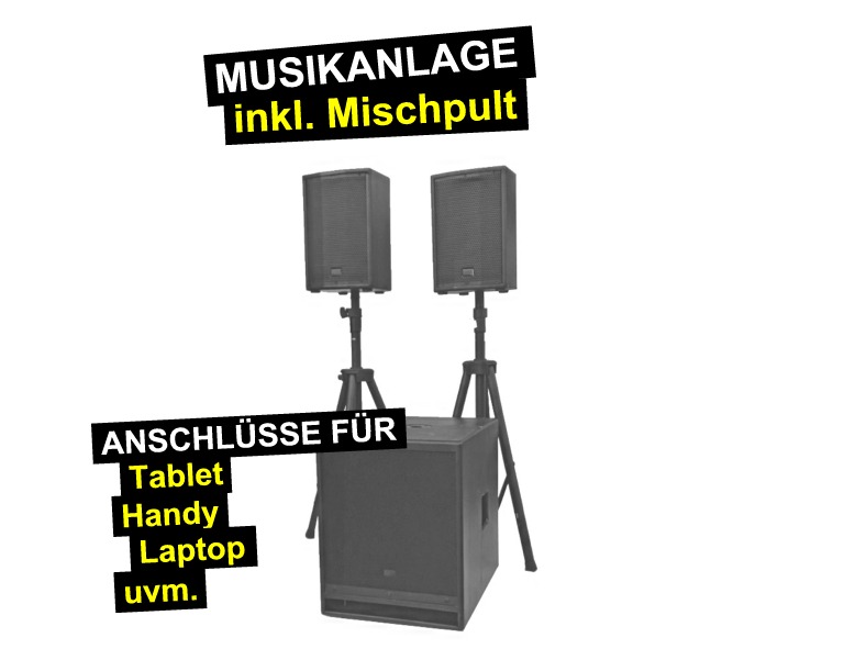 Musikanlage im Komplettpaket ...