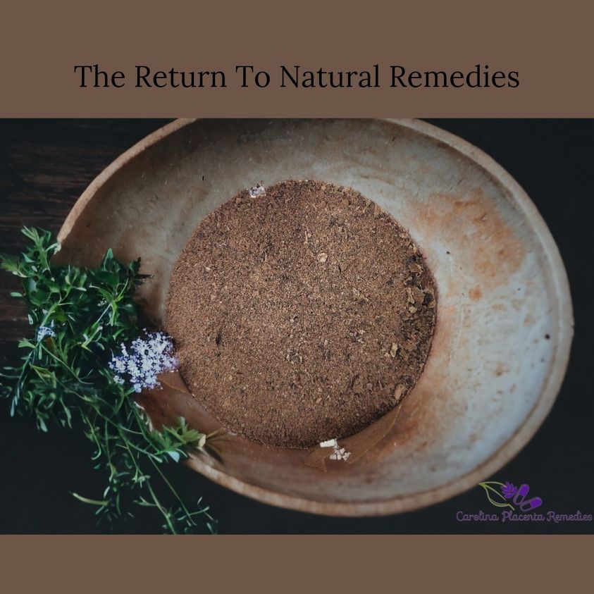 The Return To Natural Remedies