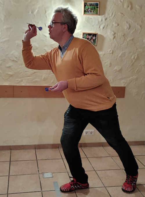 Der neue Darts-Clubmeister: Peter Brandstetter