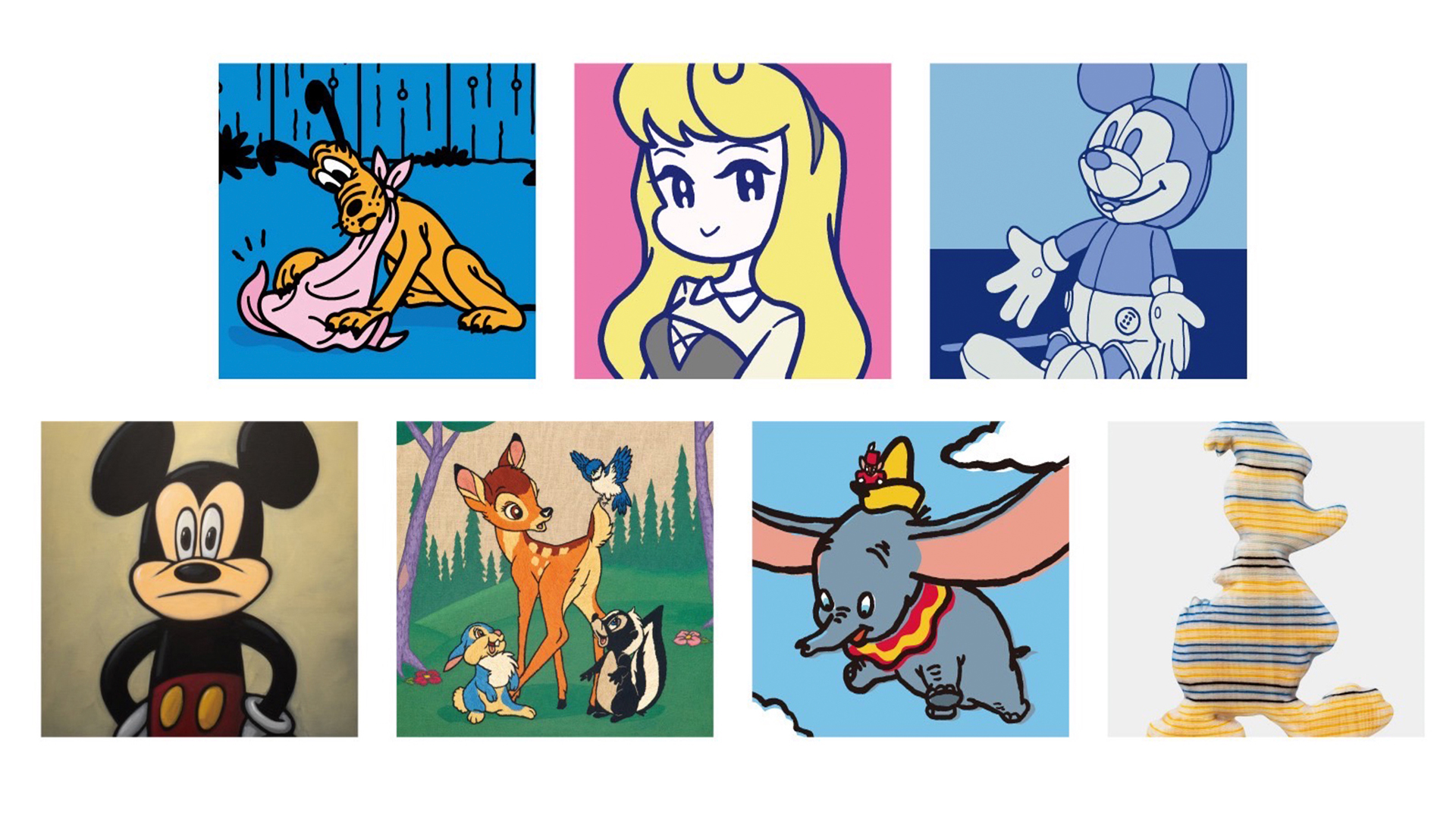DISNEY | GALLERY TARGET "CREATED BY SEVEN HANDS" POP UP SHOP POWERED BY ZOZOVILLA