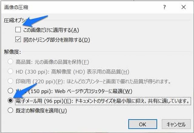 パワーポイントをメールで送れない 圧縮以外容量減の方法 病院seにゃんとのpcトラブル解決 Excel関数等活用術
