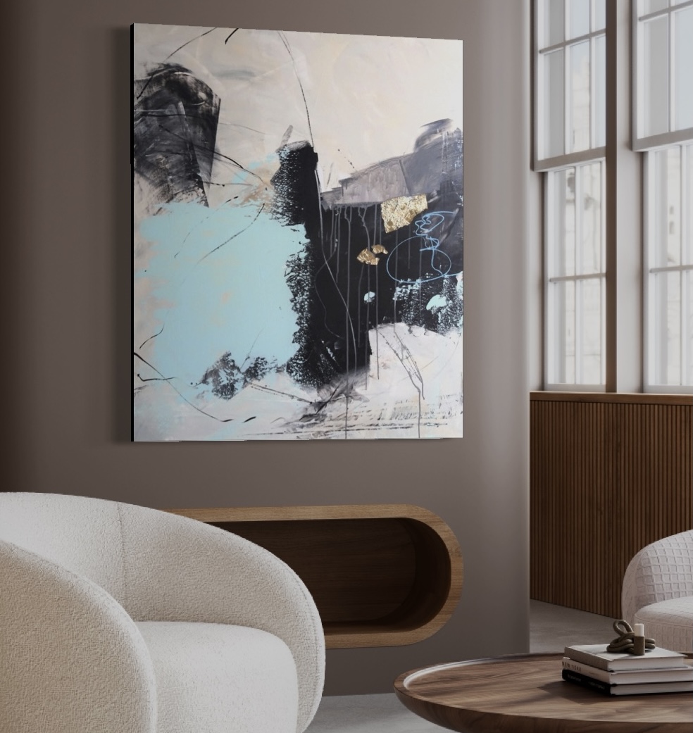 "The Lake" 39"x48" 2019 - SOLD