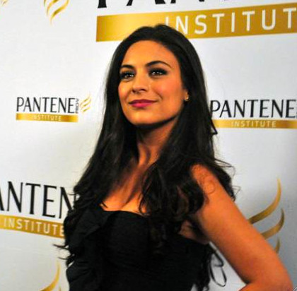 Ana Brenda Contreras, actriz mexicana y ex rostro de Pantene, una de las celebridades invitadas a la entrega de llaves de Pantene Institute.