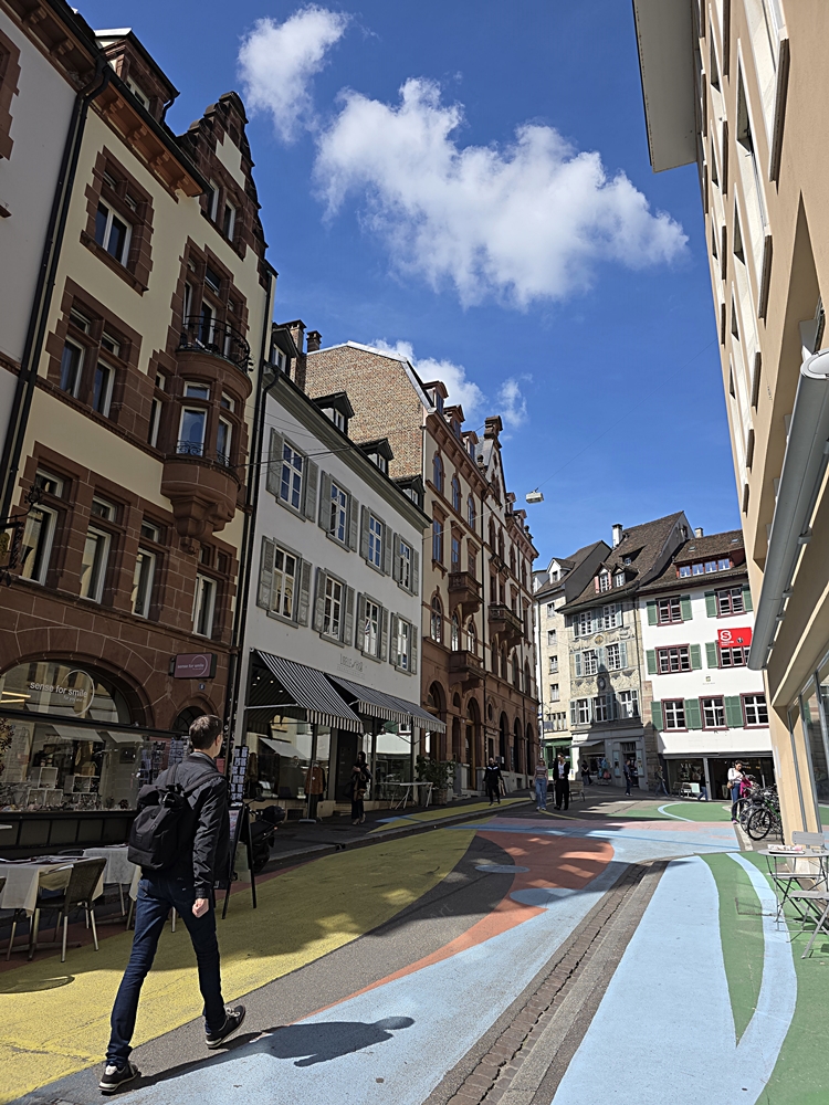 Stadtspaziergang im Frühling