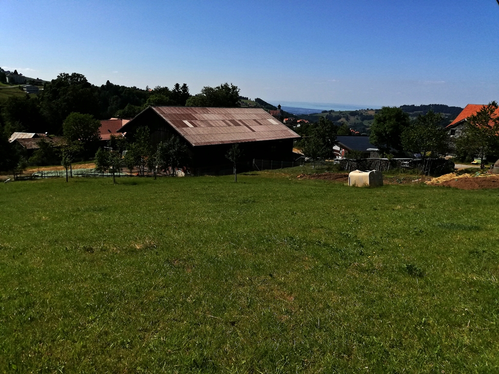 In der Ferne der Bodensee - Lake Constance in the distance