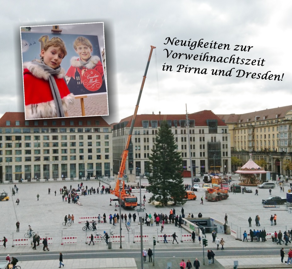 Neuigkeiten zur Vorweihnachtszeit in Pirna und Dresden!