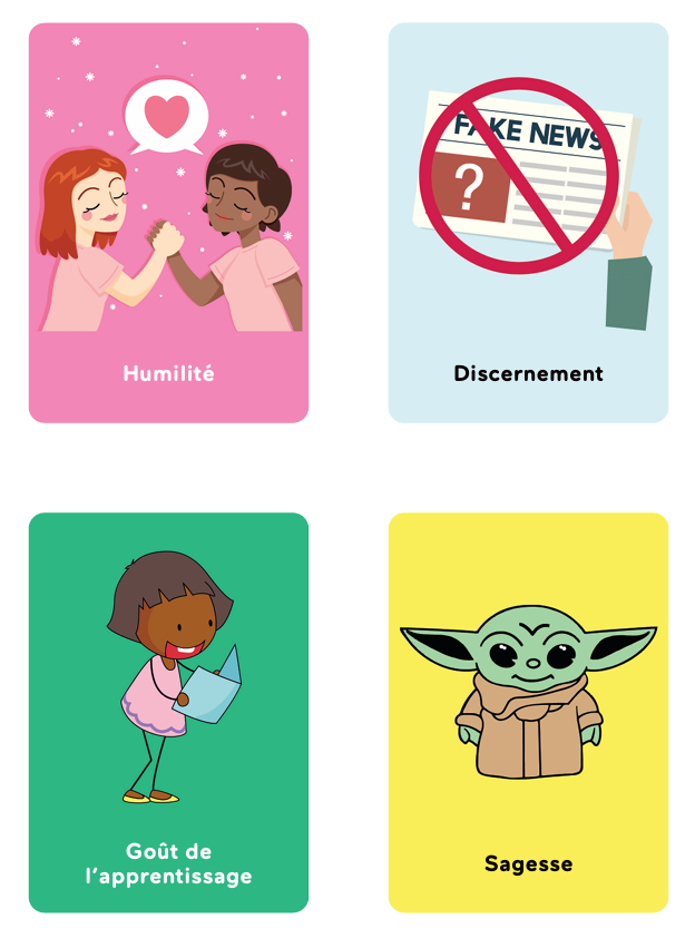 Cartes des forces et des valeurs. Compétences psychosociales. CPS. Empathie. Connaissance de soi. Conscience de soi. PDF gratuit. Psychologie positive. Modèle VIA. Values In Action. CRIPS Ile-de-France