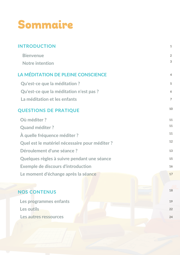 Compétences psychosociales. CPS. Ressources gratuites. PDF gratuit. Méditation. Petit Bambou à l'école. Pratique de la méditation en classe. Application gratuite. Méditer avec les enfants. Philo pour enfants. Philosophie pour enfants.