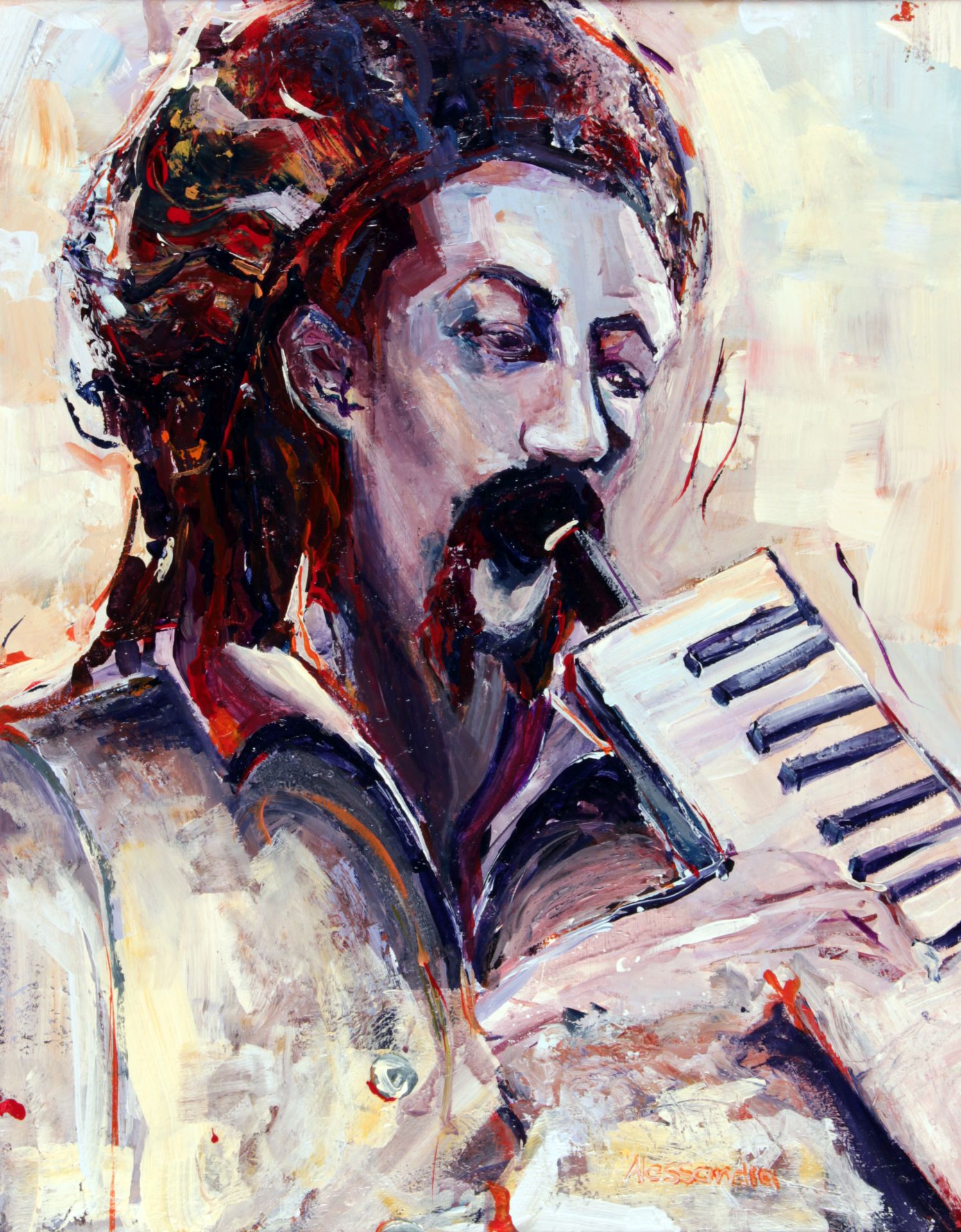 Augustus Pablo 80x60 cm