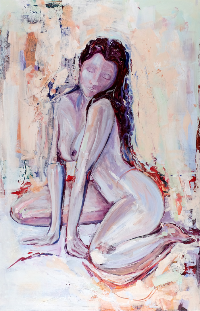 Female Nude 115x75 cm