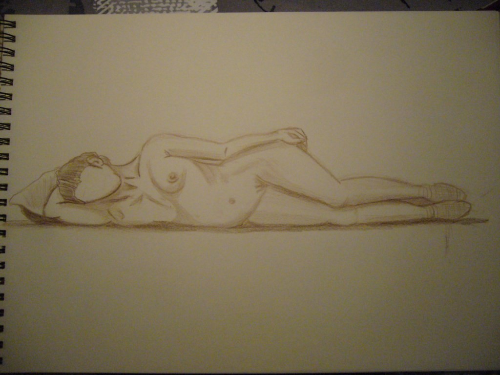 Croquis (10 minutes) NU-1