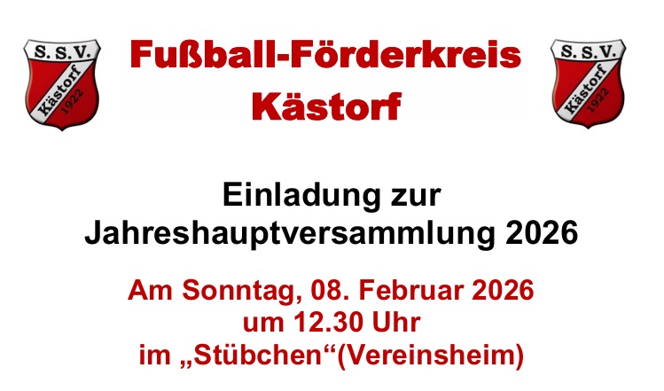Jahreshauptversammlung FFK 2026