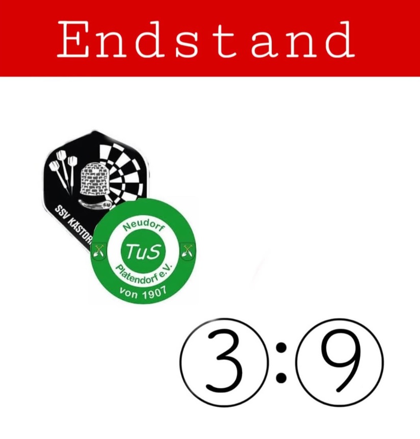 Dart-Spieltag #14: Heimniederlage gegen Platendorf
