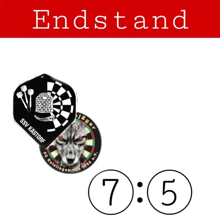 Darts-Spieltag #8 - AuswärtsSIEG gegen Reislingen!