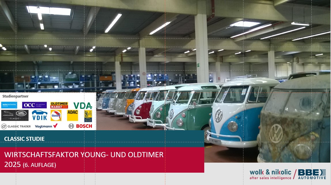 Der DEUVET unterstützt die BBE Studie „Wirtschaftsfaktor Young- und Oldtimer 2025“