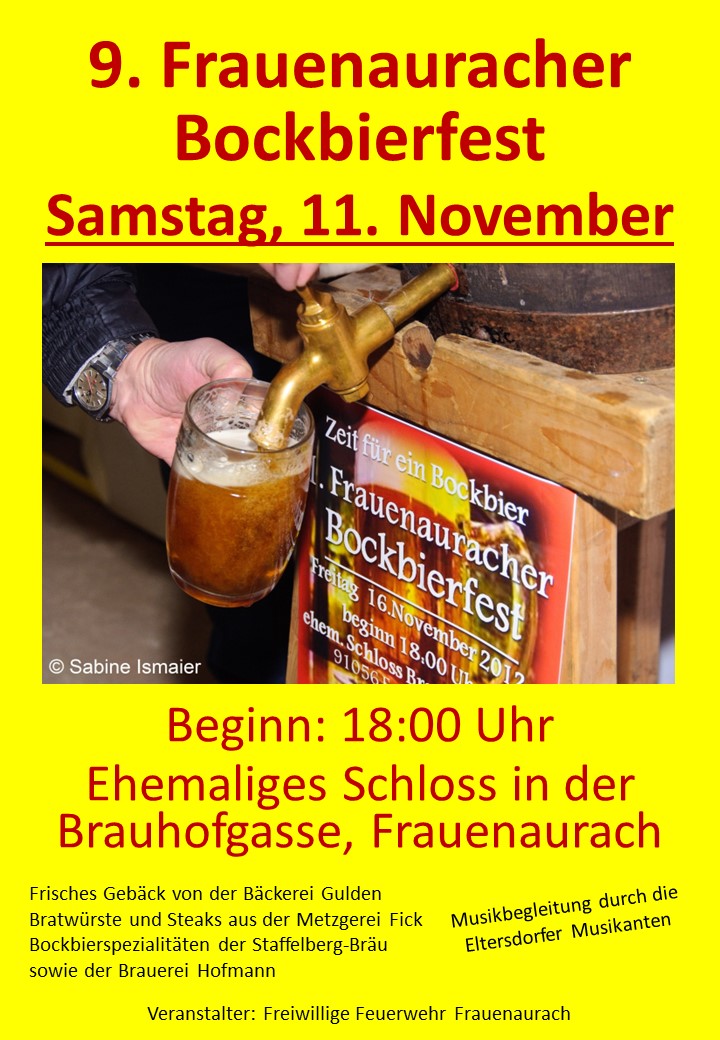 +++ 11.11.2023 - Bockbierfest 2023 +++