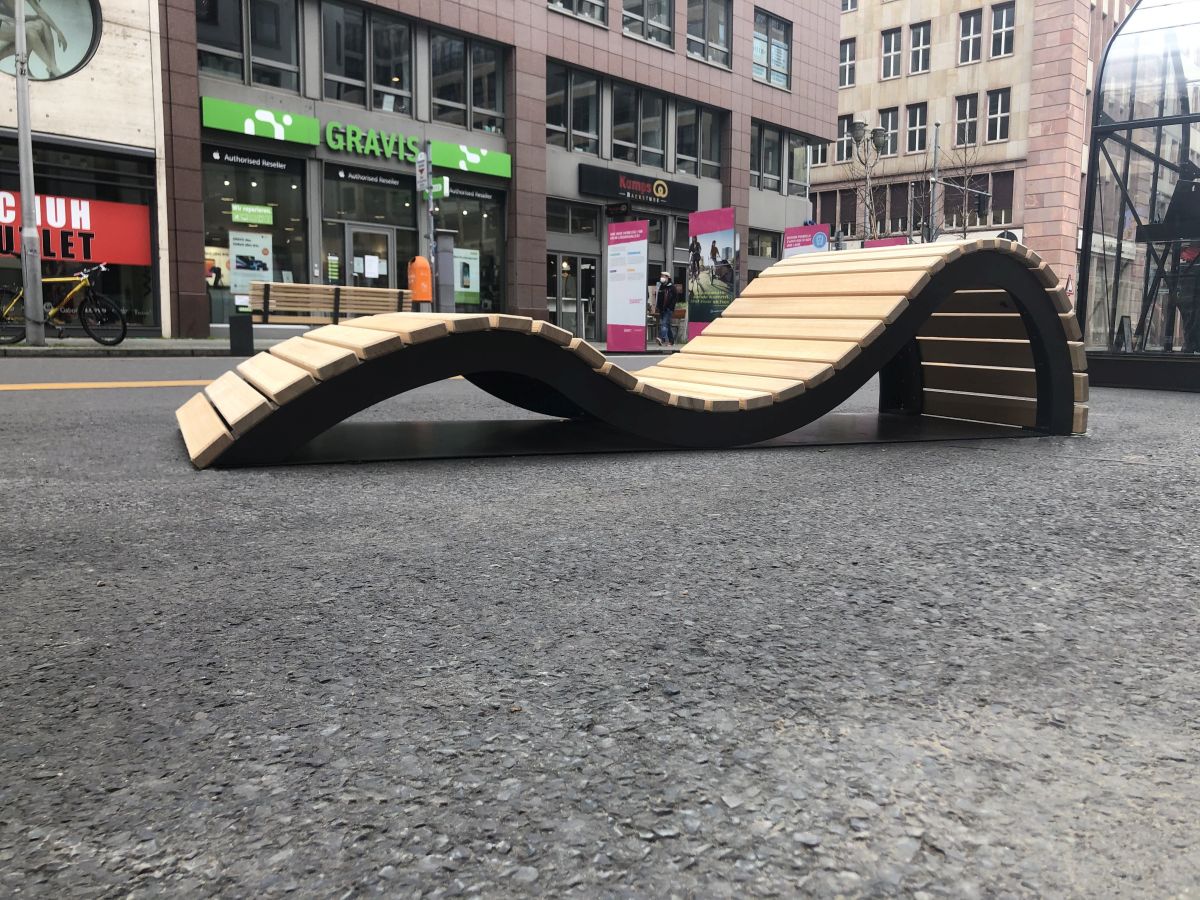 Parklets - "Flaniermeile Friedrichstraße", Berlin