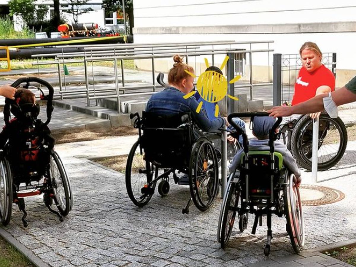 Rollstuhl-Parcours - Charité Berlin