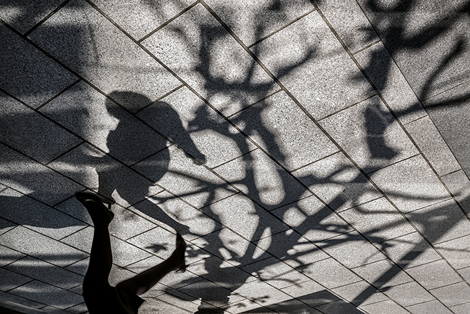 Tokio Strassenszene, Japan, als Farbphoto