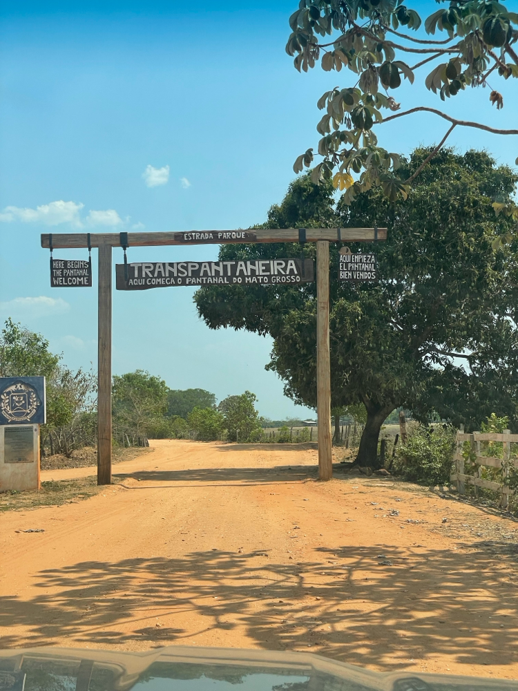 Der Start der Transpantaneira