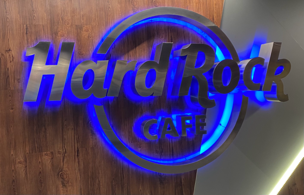 Besuch im Hard Rock Café Ushuaia