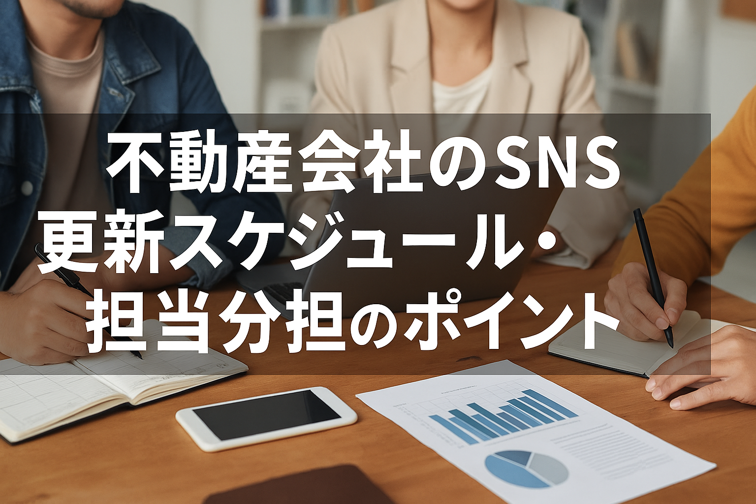 【大分SNSマーケティング】不動産会社のSNS運用 役割分担とスケジュール管理