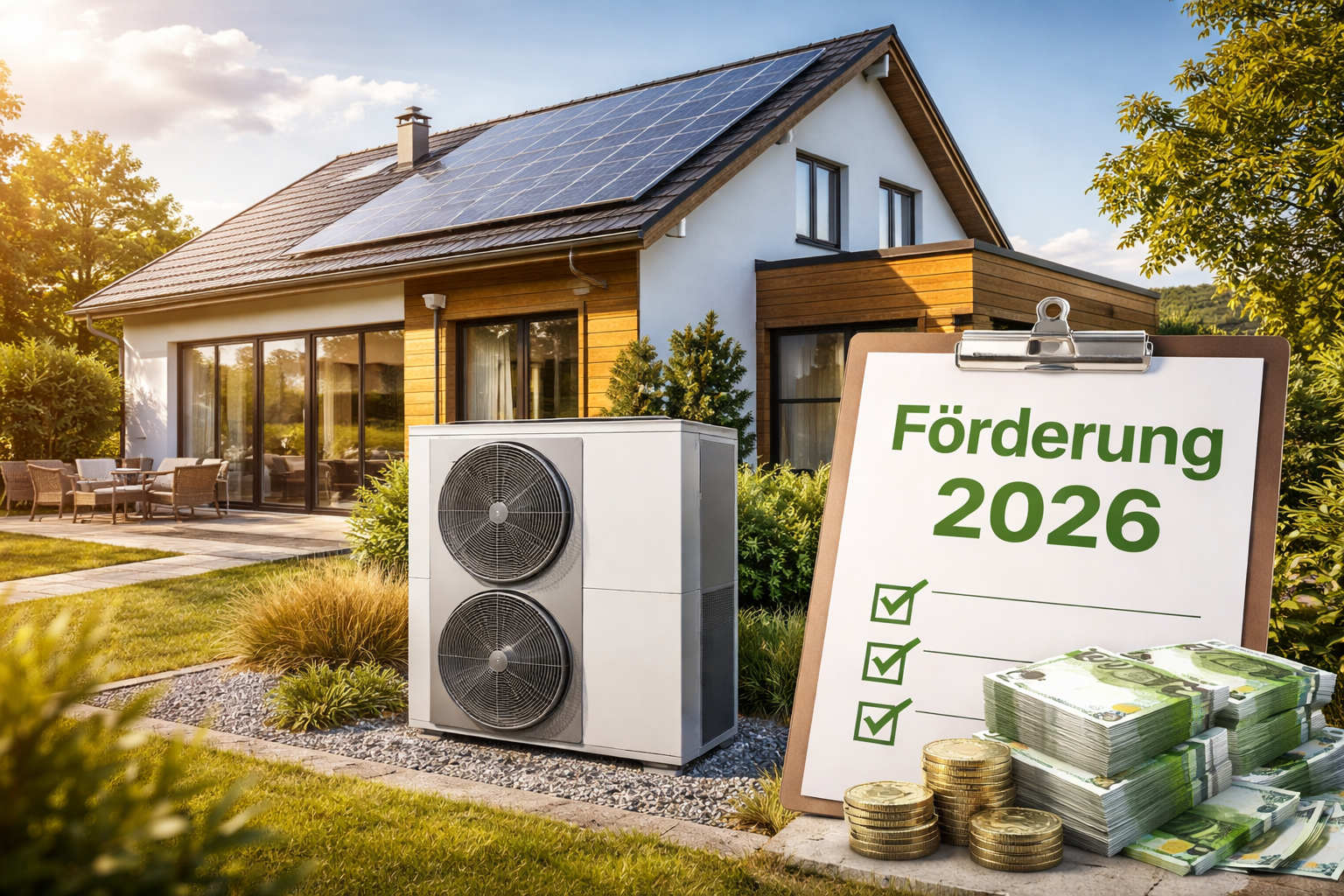 Wärmepumpenförderung 2026: Weniger Mittel, strengere Vorgaben und höhere Anforderungen
