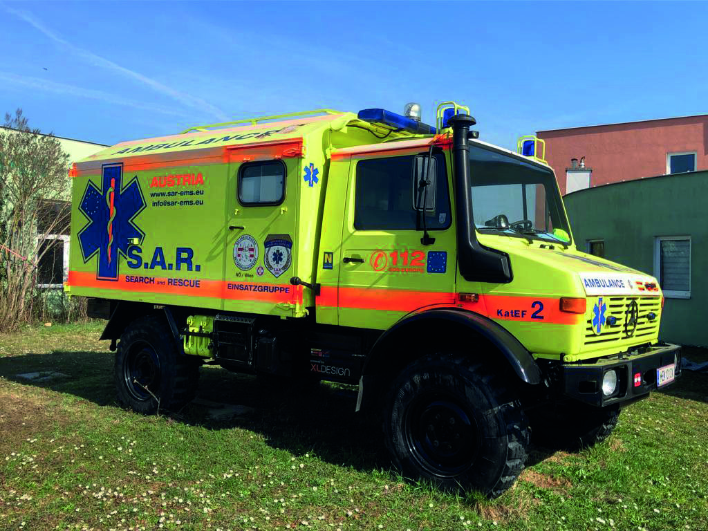 Verkauf Rettungsfahrzeuge