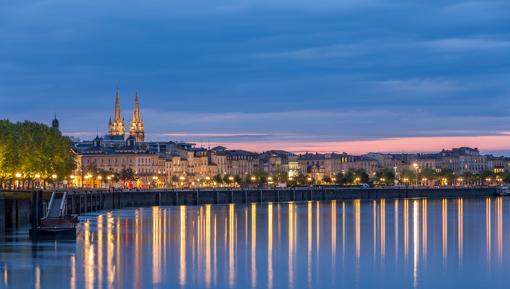 Bordeaux et l'estuaire de la Gironde