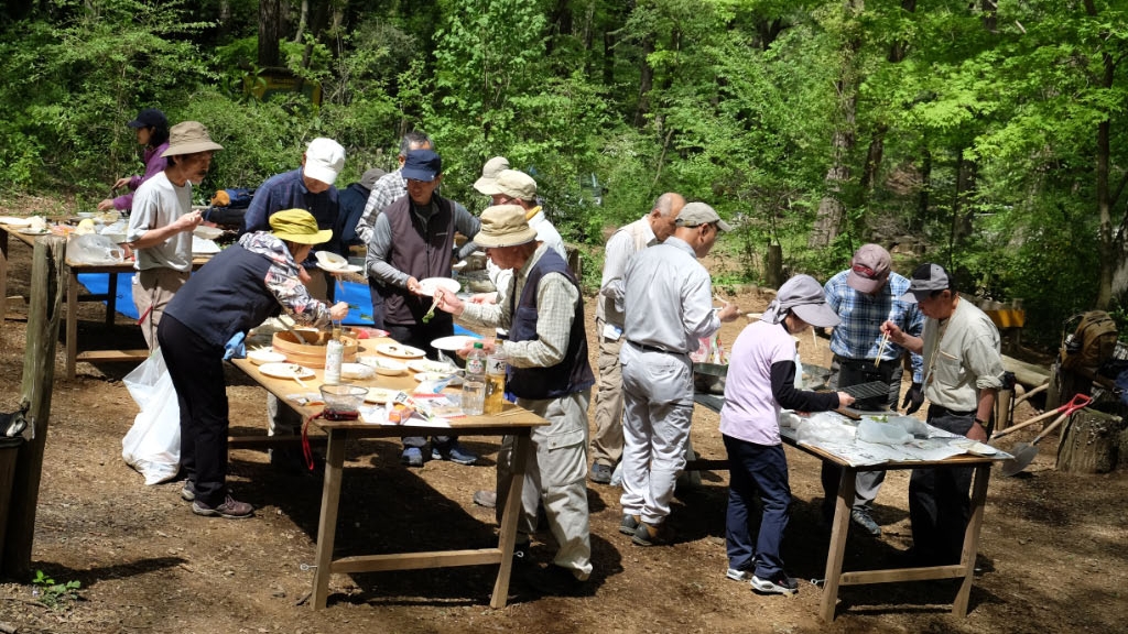 飯塚 義則　(パウロの森くらぶ)春の若菜を食す会　八王子市　2024年4月20日