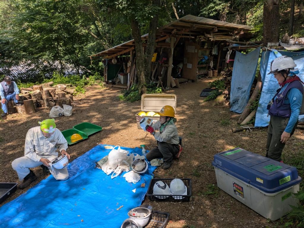 第三土曜定例活動 担当：芝原　6月第三土曜日_定例活動_備品整備　パウロの森（聖パウロ学園高等学校の学校林）　2025年6月21日(土)