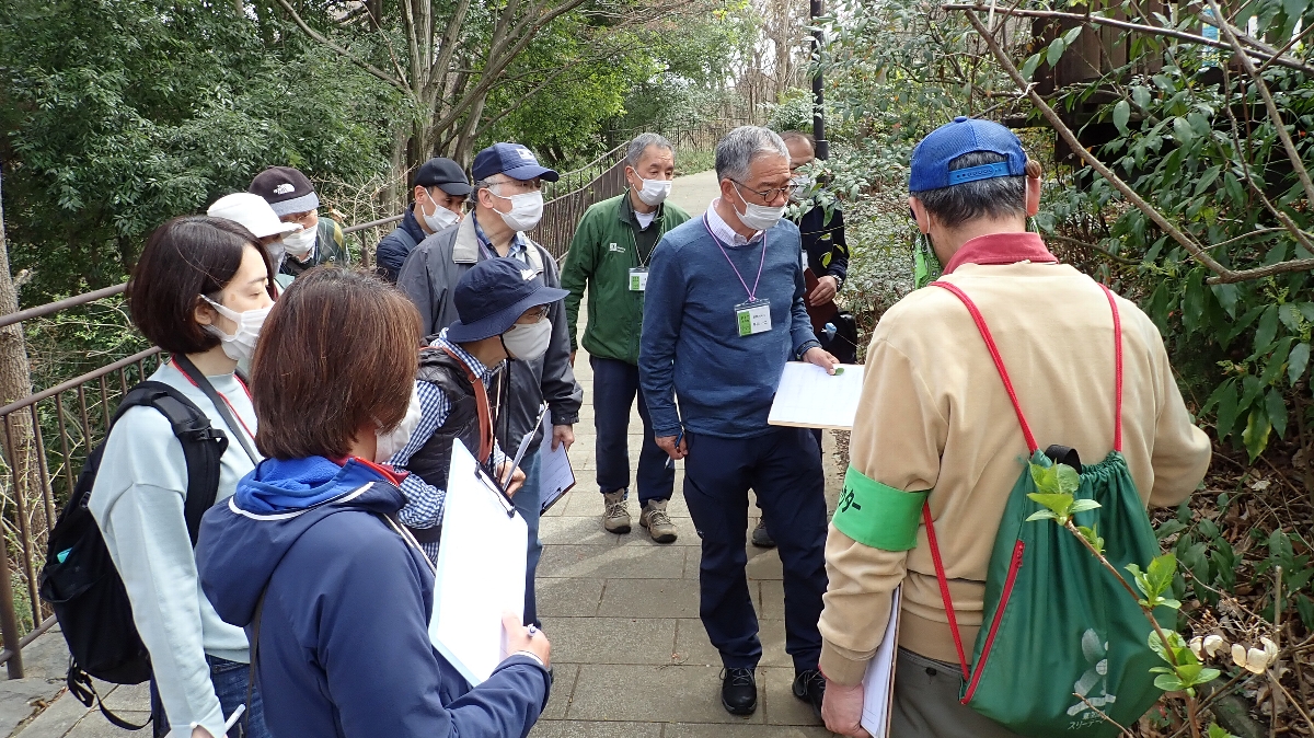 芝原久　「FIT友の会」資格取得支援講座「オリエンテーション」　八王子市 長池公園 自然館・公園内 2022年3月27日(日)