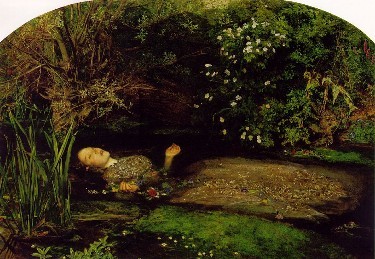 Ofelia muerta. John Everet Millais