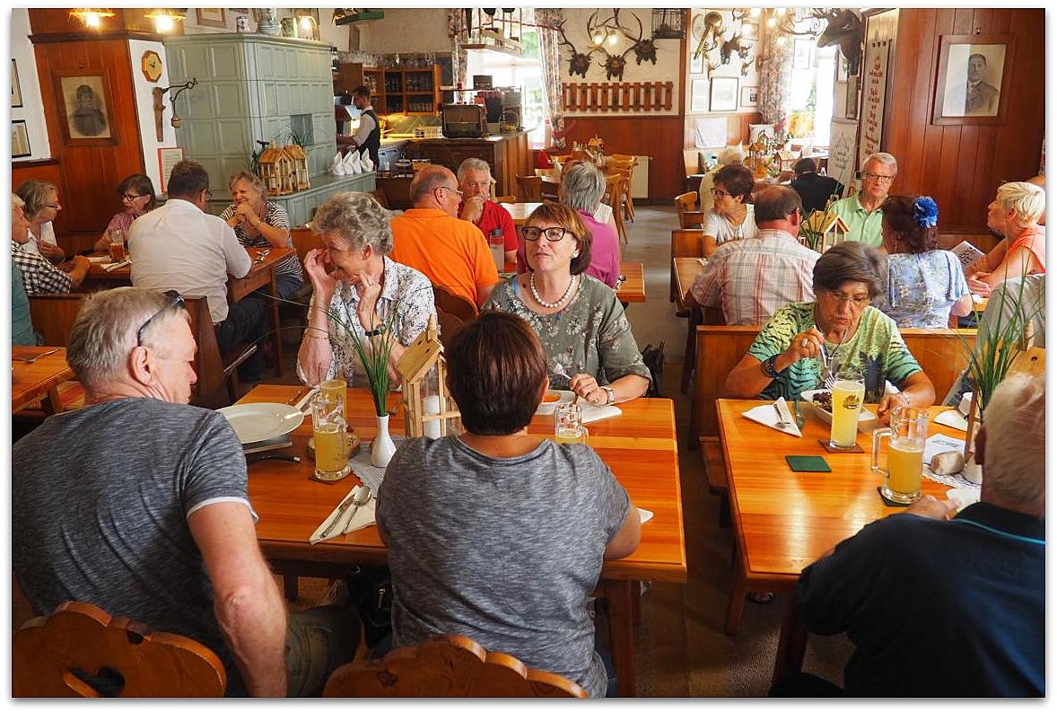 Mittagessen beim Stegwirt in Bad Goissern