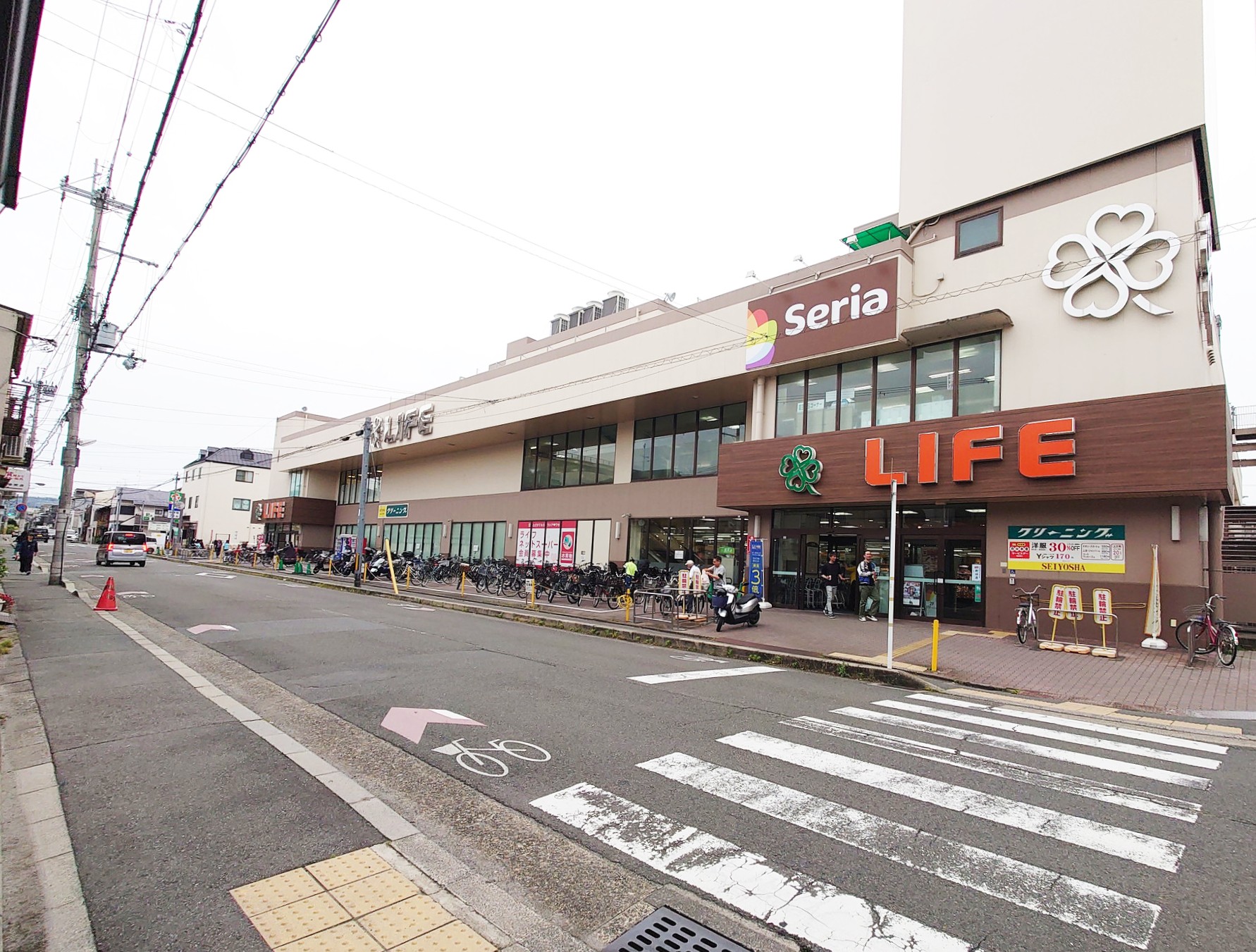 ライフ壬生店　500ｍ
