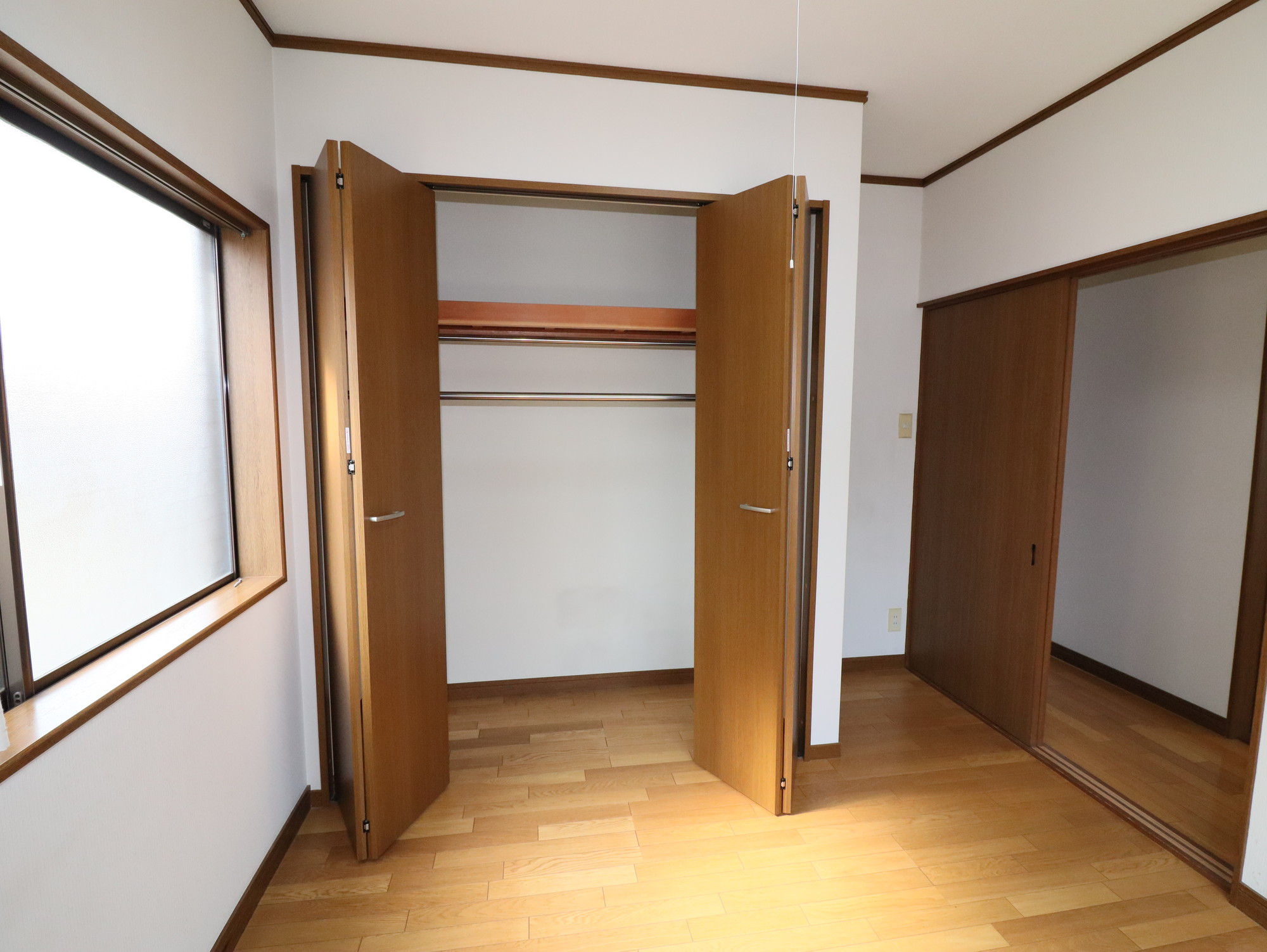 クローゼットあり