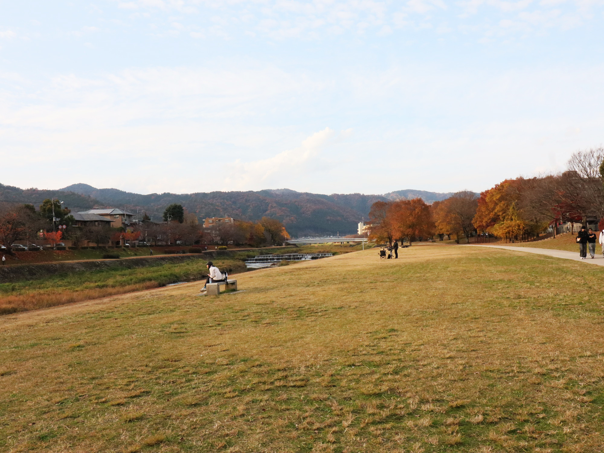 鴨川公園　上賀茂地区360ｍ