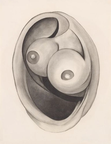 ꧁ Georgia O'Keeffe, Abstraction, 1945 ꧂